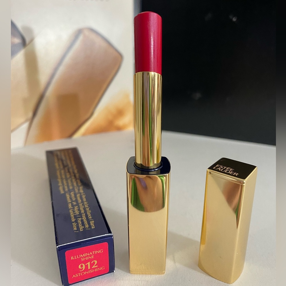 Estee Lauder Pure Color Illuminating Sheer Shine Lipstick, 912 ASTONISHING, NEW